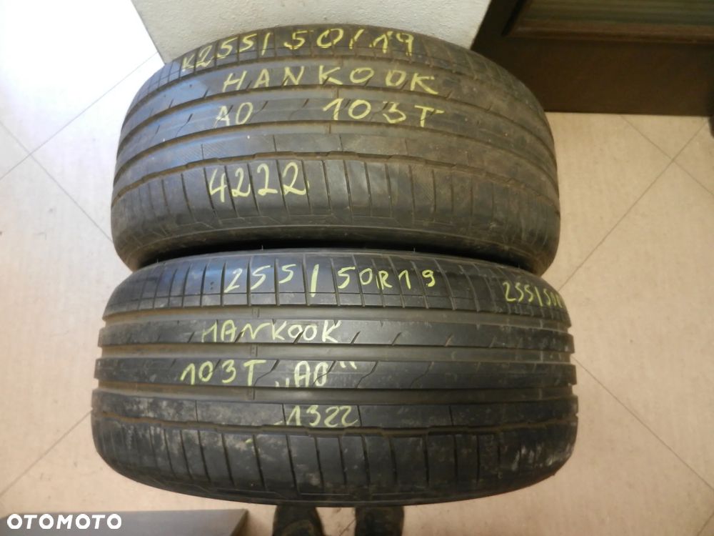 Opony 255/50r19 hankook ventus s1 evo 3 ev 7,3mm lato para - 1