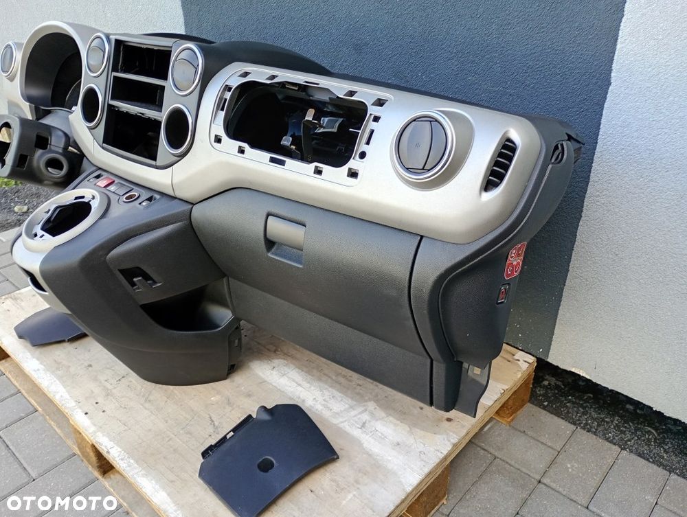 konsola deska rozdzielcza schowek półka citroen berlingo II peugeot partner II 08-18r europa - 4