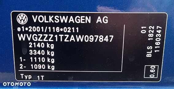 Volkswagen Touran 1.9 TDI DPF BlueMot Trendline - 16