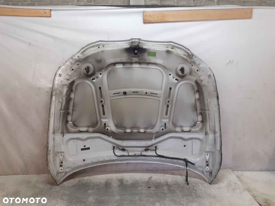 # MASKA POKRYWA SILNIKA DO BMW 5 E60 E61 SREBRNA TITANSILBER - 4