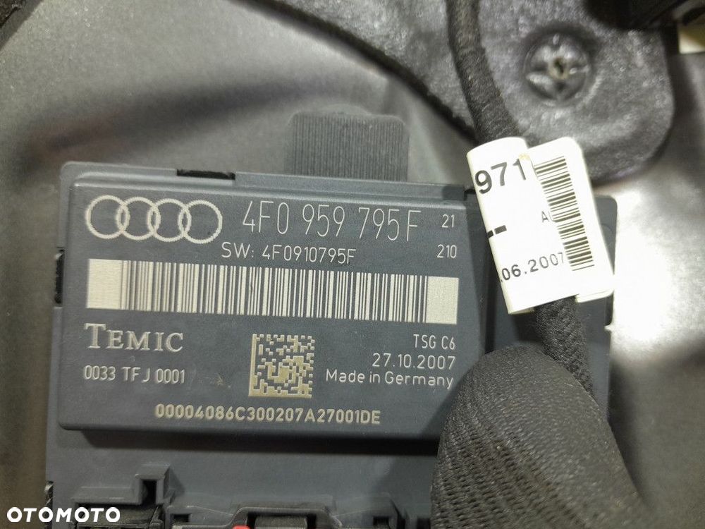AUDI A6 C6 SEDAN DRZWI TYŁ TYLNE LEWE LZ7Q - 8