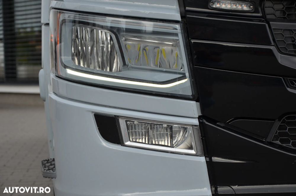 Scania S 500 / 6x2/4 PUSHER / SKÓRA / FULL LED / FULL AIR / PRZESUWANE SIODŁO / ACC / NAVI / KAMERA / ALUSY / DE 8558 - 9