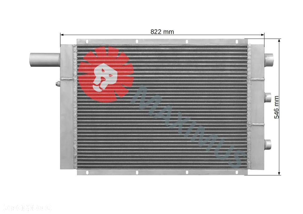 NOWA CHŁODNICA KOMBI EKOAIR D50 - 2