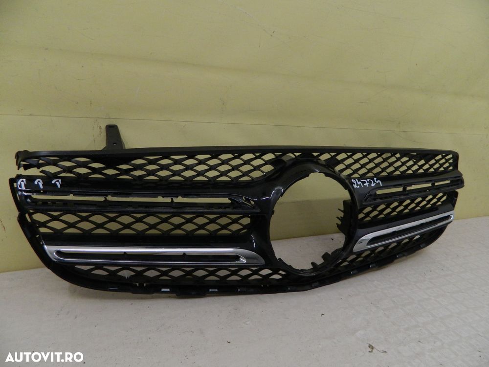 Grila radiator Mercedes GLC W253, 2015, 2016, 2017, 2018, 2019, cod origine A253880676. Fisurata in partea dreapta. - 4