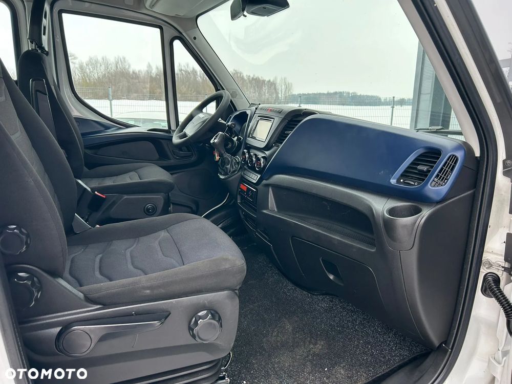 Iveco Daily 50C18 35C18 3.0 HPI Hi-Matic DOKA Skrzynia Brygadówka **Długa paka 395cm**KLIMA**BLIŹNIAKI**Sprowadzony** - 9