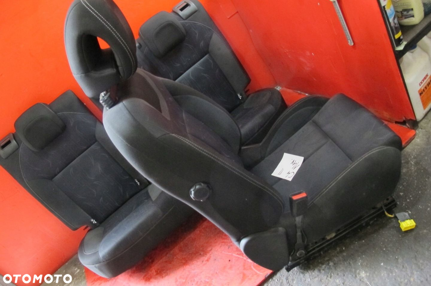 CITROEN C4 II 2 NC B7 FOTELE PRAWY LEWY PRZÓD KANAPA KOMPLET EUROPA - 6