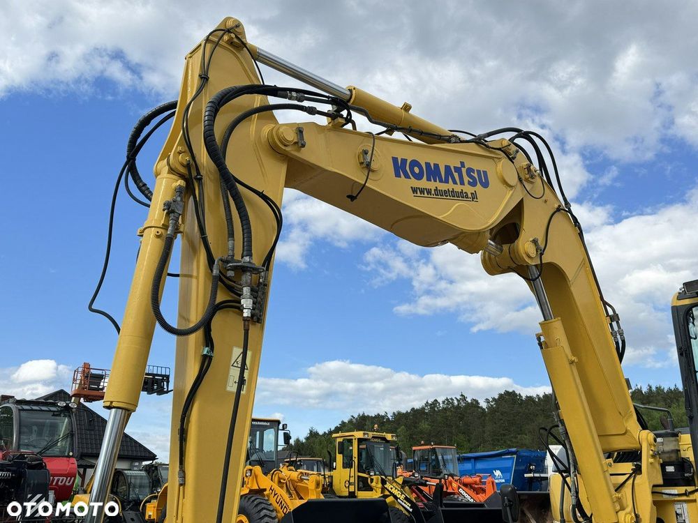 Komatsu PW 98 MR 8 Pług + Podpory 10ton Szybkozłącze - 7