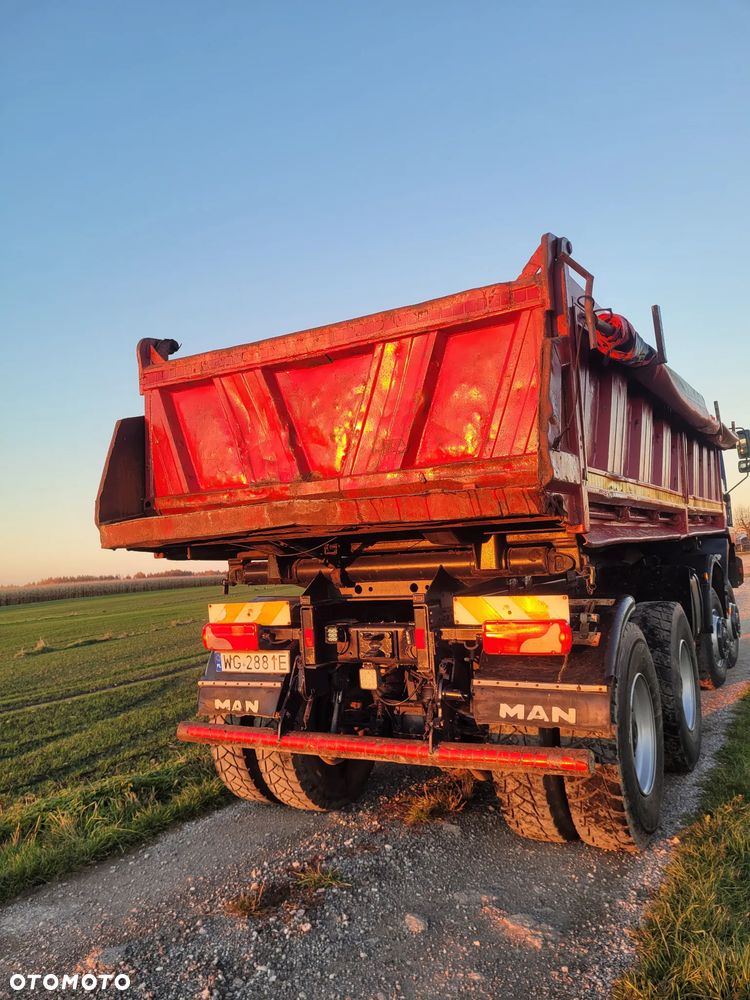 MAN 35.410 8x8 F2000 pojazd specjalistyczny Wywrotka 3-Stronna stan BDB - 3