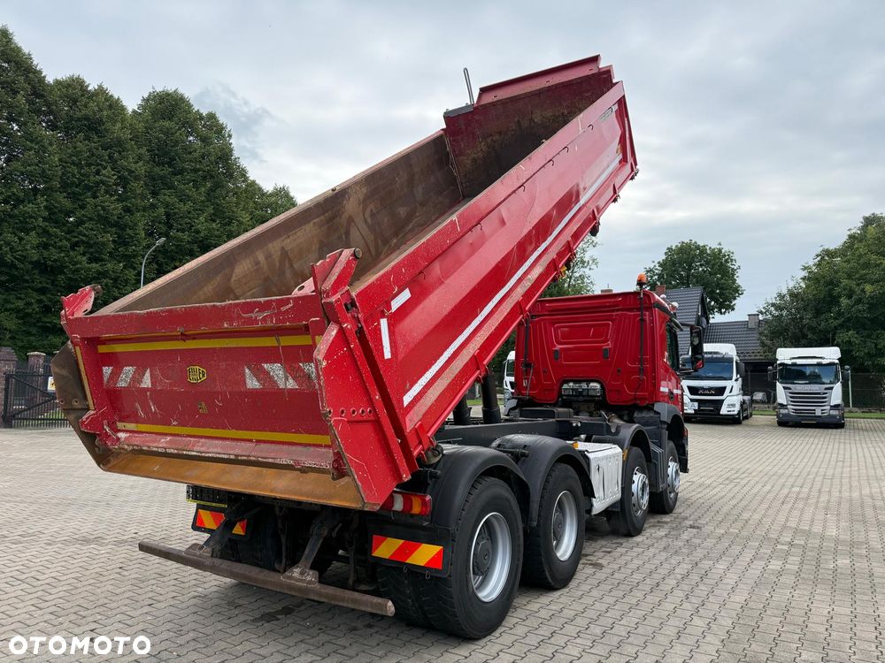 Mercedes-Benz 3240 AROCS wywrotka 8x4, 3-str. MEILLER, BORDMATIC, 357 t.km.! - 8