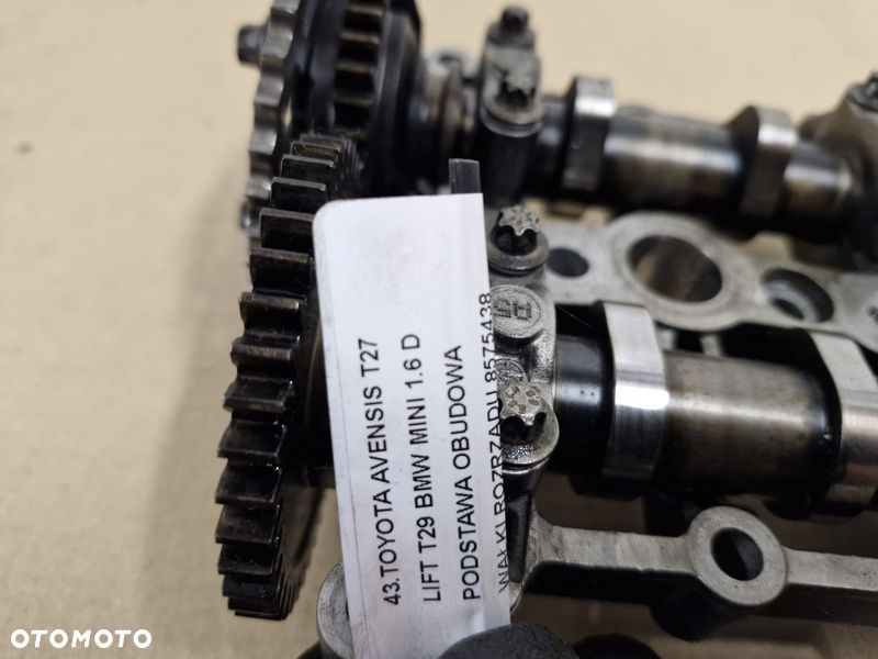 TOYOTA AVENSIS T27 LIFT T29 BMW MINI 1.6 D PODSTAWA OBUDOWA WAŁKI ROZRZĄDU 8575438 8575437 - 6