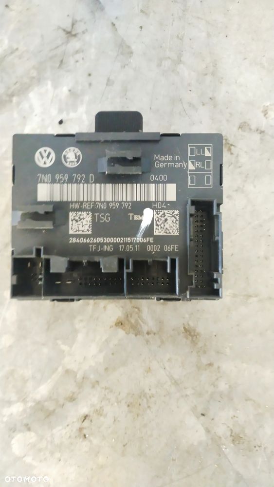 VW SHARAN MODUŁ STEROWNIK DRZWI 7N0959792D - 2