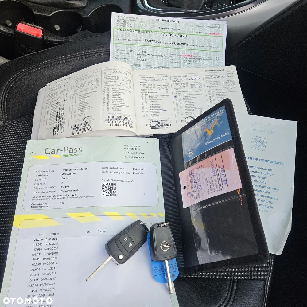 Opel Astra 1.7 CDTI DPF ecoFLEX Start/Stop 99g Exklusiv - 34