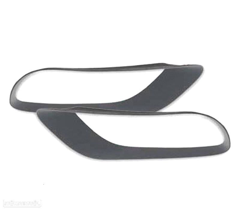 PONTEIRAS DE ESCAPE BMW X6 E71 08-14 LOOK M CROMADO + MOLDURA DE ESCAPE - 5