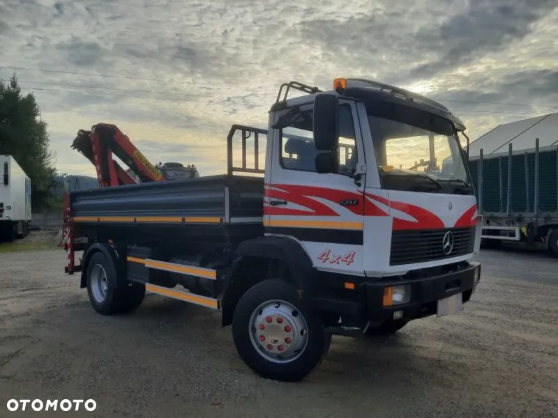 Mercedes-Benz 1317 4x4 AK WYWROTKA + HDS z tyłu PALFINGER PK-90001A - 3