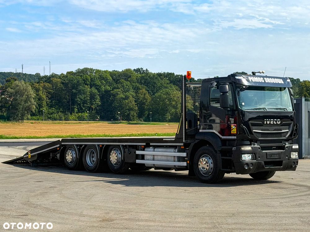 Iveco STRALIS 360 * LAWETA 9,30 m + PILOT * STAN BDB! - 1