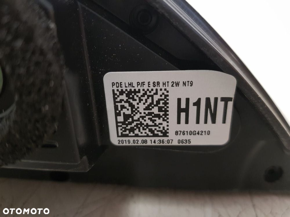 NOWE ORYGINALNE LUSTERKO LEWE HYUNDAI I30 3 III 18-24 EUROPA 8PIN 87610G4210 - 5