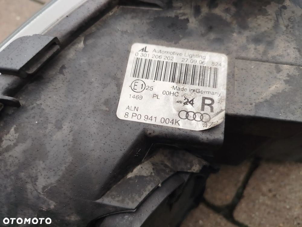 Audi A4 B7 lampa przednia lewa lub prawa Xenon - 8