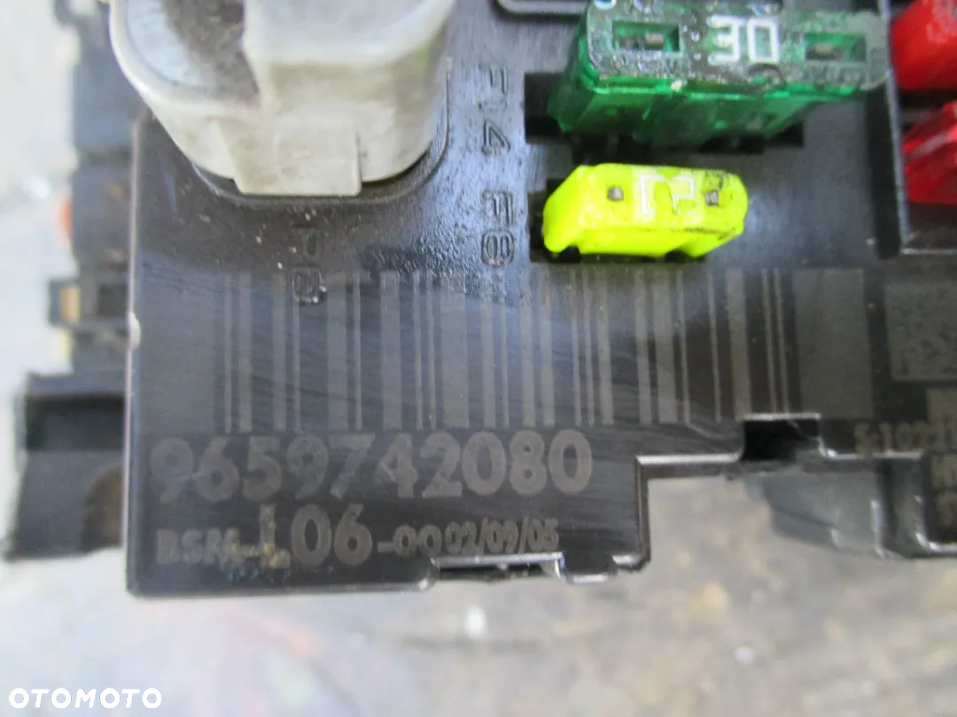 skrzynki moduł BSM Citroen Peugeot BSM-L06 9659742080 - 2