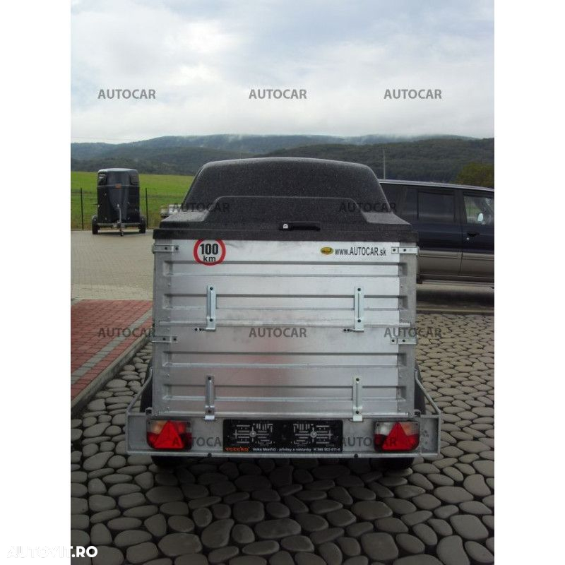 Vezeko Remorca cu capac  Kart 2 cu o greutate totala de 750 kg - 4