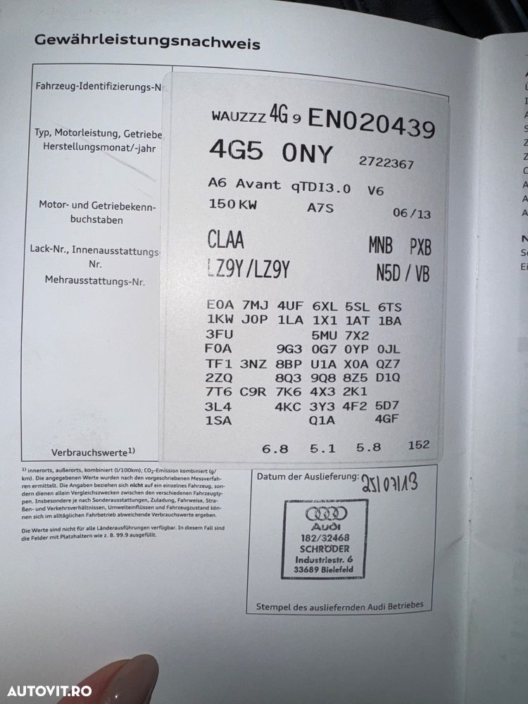 Audi A6 Avant 3.0 TDI DPF quattro S tronic - 22