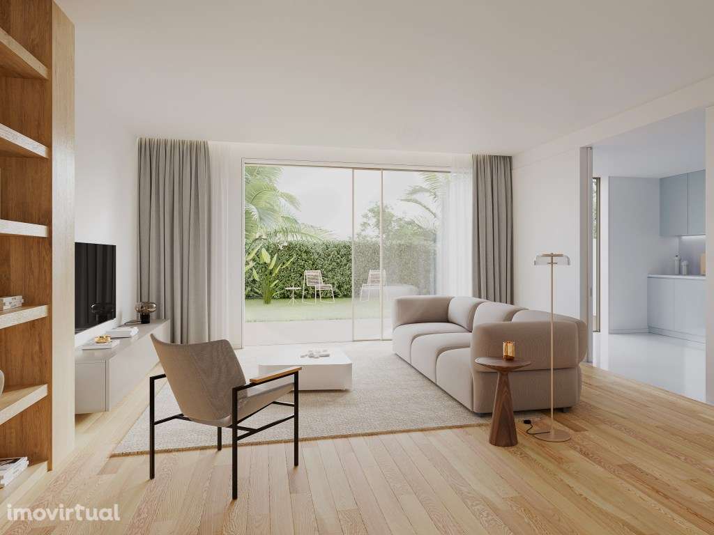 T2 Novo e Luxuoso com Terraço em 1ª Linha de Mar em Vila do Conde - Grande imagem: 2/25