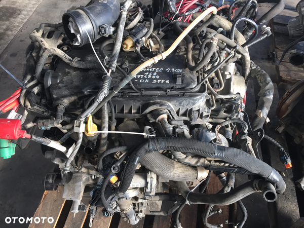 RENAULT MASTER 2.3 DCI 16R SILNIK Z UKŁADEM PALIWOWYM + TURBINA M9T704