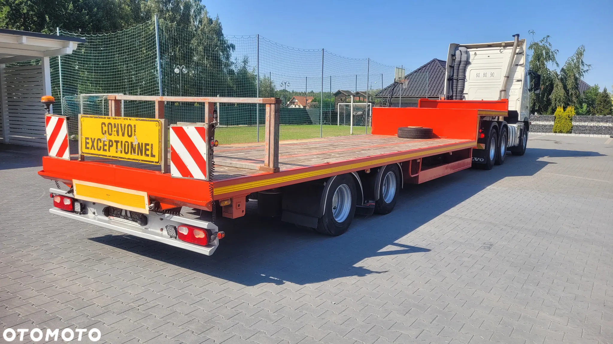 Używany Louault DMC 33000kg Naczepa niskopodwoziowa 2-osie