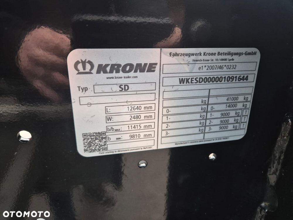 Krone Podkontenerowa - 20