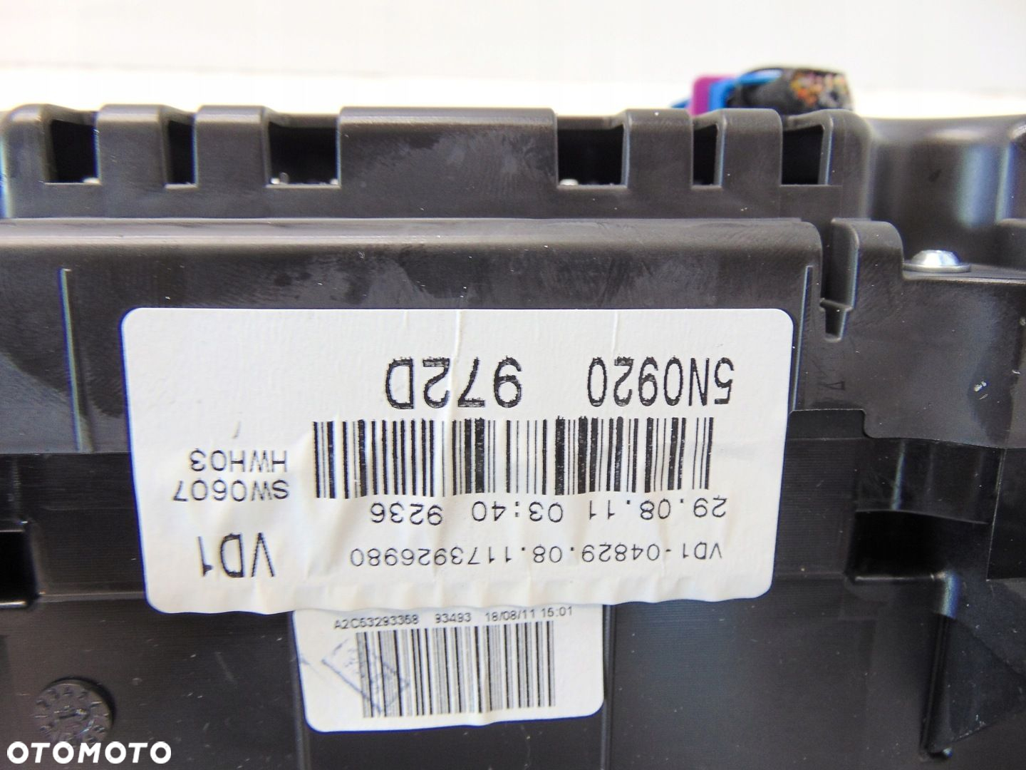 LICZNIK ZEGAR ZEGARY 5N0920972 VW TIGUAN I 1 5N 2.0 TDI - 5