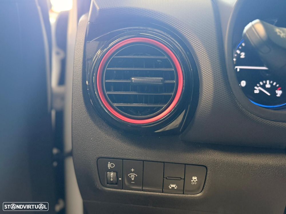 Hyundai Kauai 1.0 T-GDi Pele/Tecido Vermelho - 20