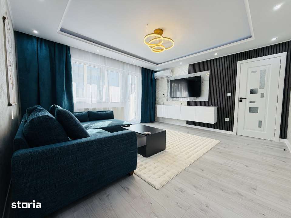 Apartament 3 camere, etaj 2, complet renovat, 67mp, zona Dambovita — fotografia 1