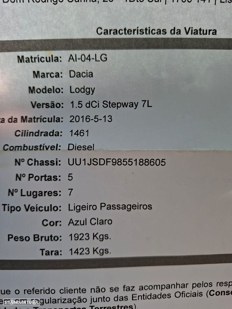 Dacia Lodgy dCi 110 Stepway - 19