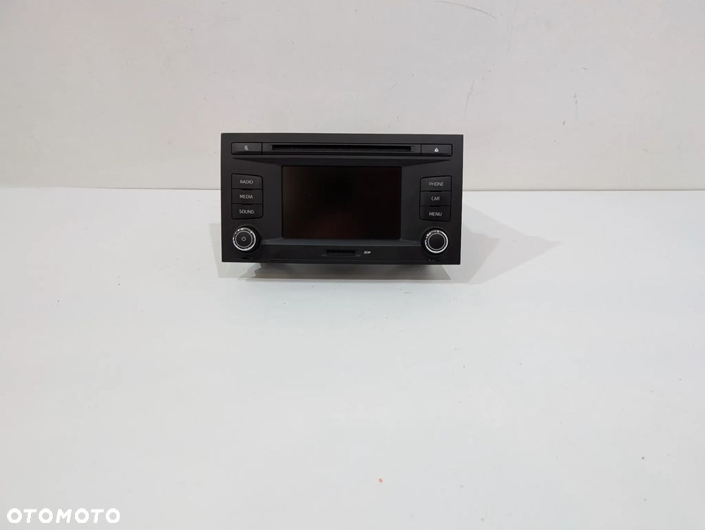 SEAT LEON III RADIO WYSWIETLACZ 5F0035869A - 3