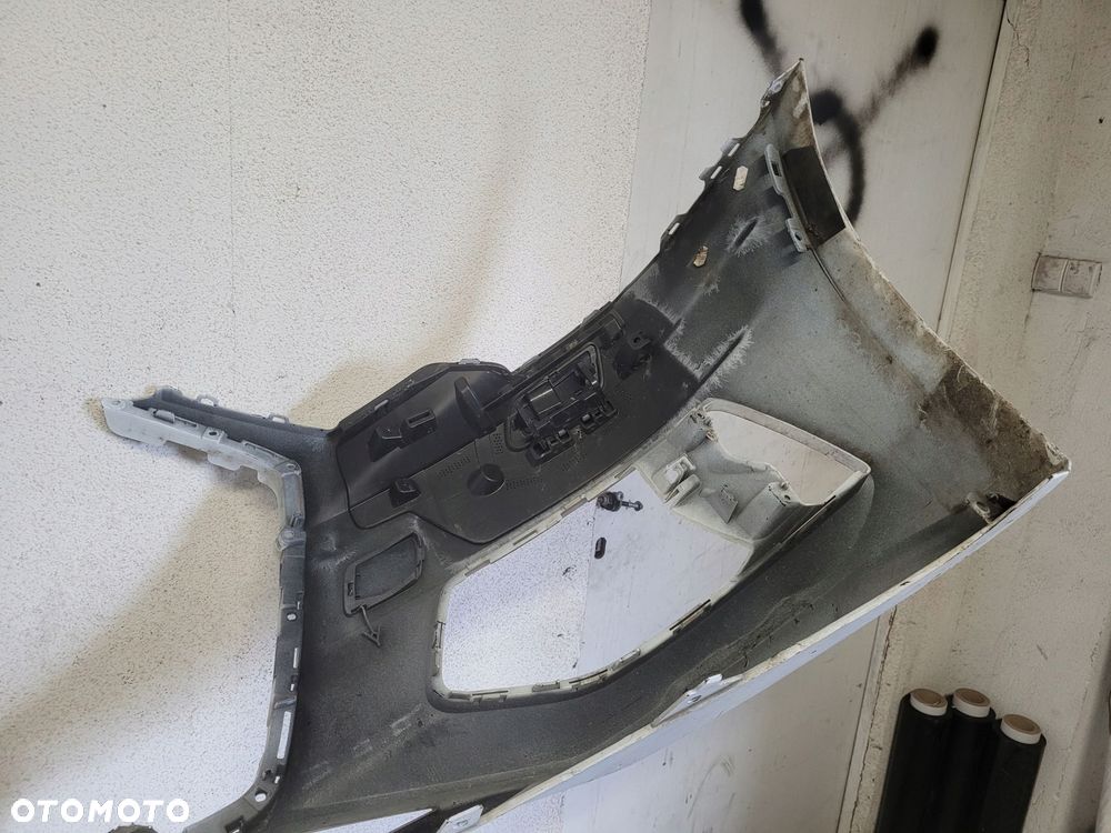 AUDI A6 C8 4K ZDERZAK PRZÓD PRZEDNI SPRYSKI BIAŁY - 6