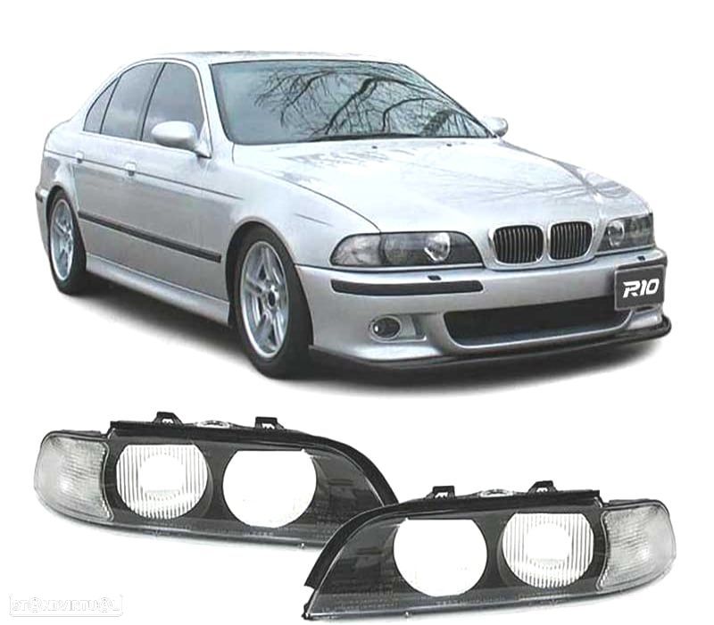 VIDRO FARÓIS OPTICAS BMW SERIE 5 E39 XENON 95-00 - 1