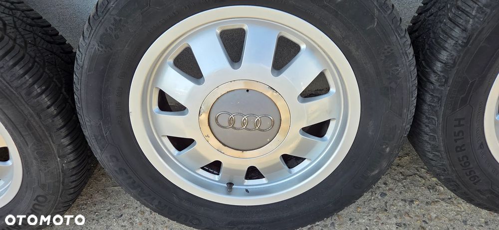 Felgi aluminiowe koła opony wielosezon Audi A4 B5 A6 C5 5X112 15" kpl - 3