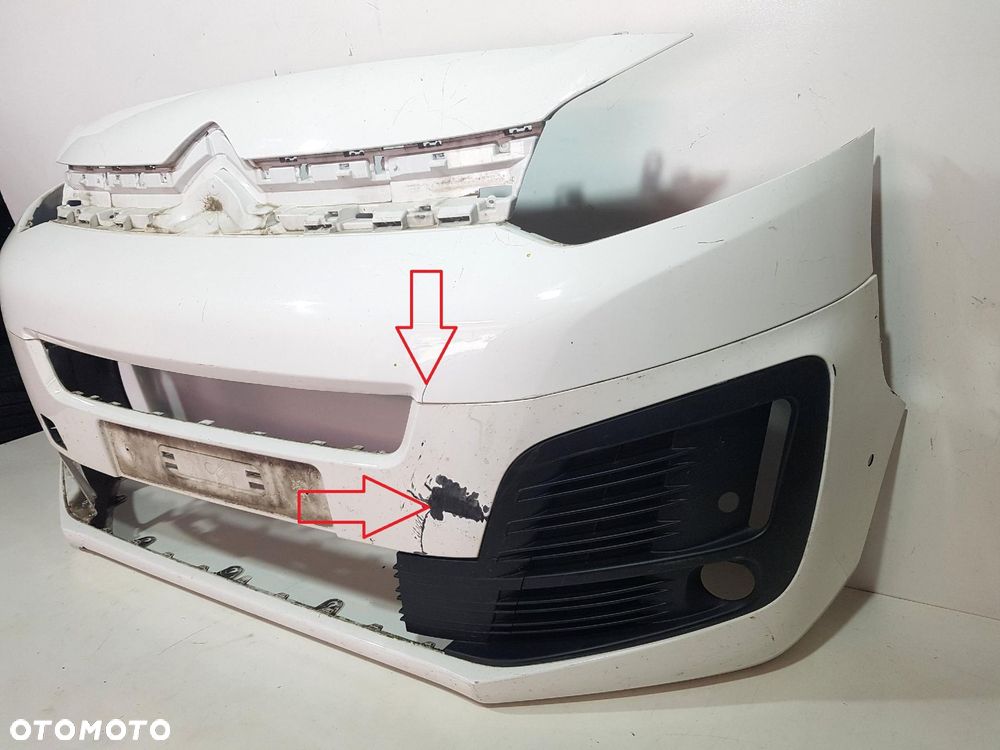 CITROEN JUMPY III 3 IV 4 SPACETOURER ZDERZAK PRZÓD PRZEDNI ORYGINAŁ - 4