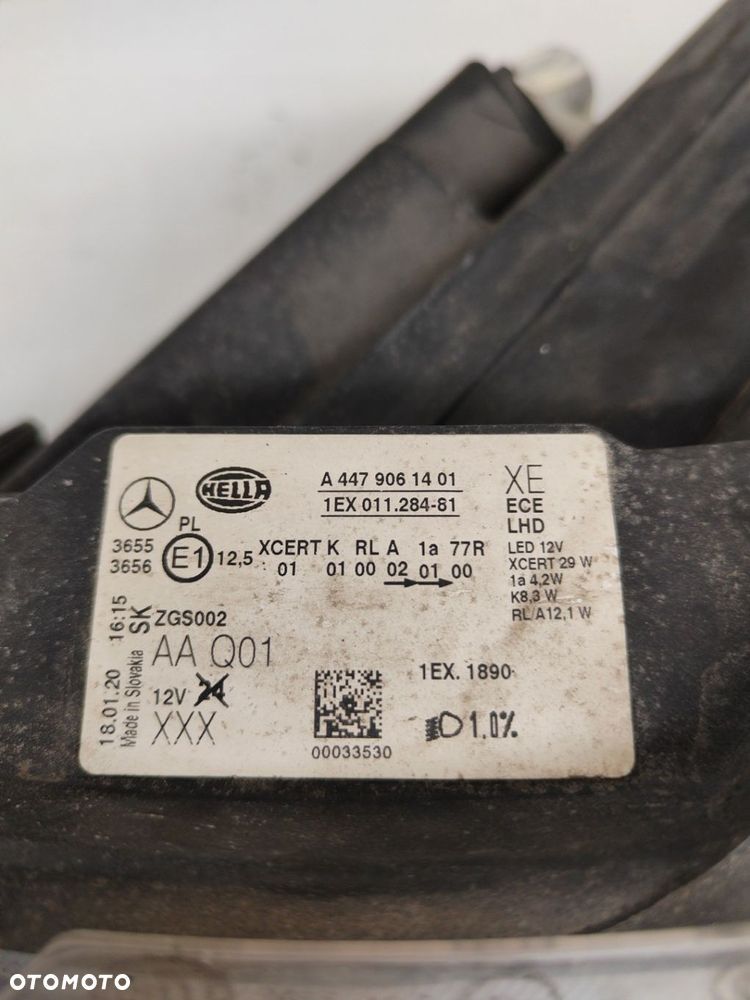 MERCEDES VITO V447 FULL LED LAMPA LEWY PRZÓD A4479061401 - 4