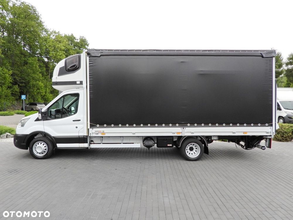 Ford TRANSIT PLANDEKA WINDA 10 PALET TEMPOMAT BLIŹNIACZE KOŁA KLIMATYZACJA  130KM - 10