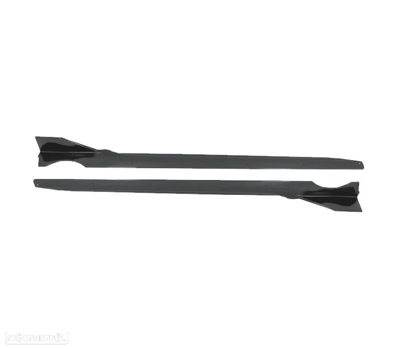 KIT CARROÇARIA BMW X7 G07 19-21 LOOK BLACK KNIGHT PRETO BRILHANTE - 3