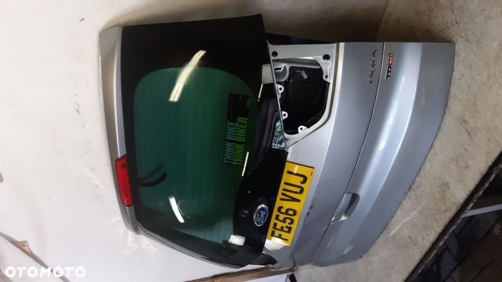 / KLAPA TYŁ TYLNA BAGAŻNIKA DO FORD GALAXY MK2 III SREBRNA 66 WGNIOT !!! - 3