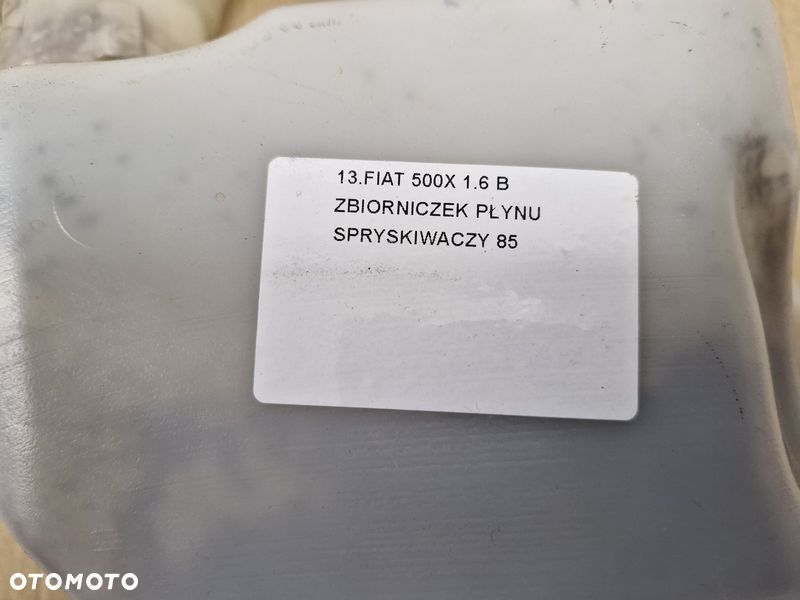 FIAT 500X 500 X ZBIORNIK ZBIORNICZEK PŁYNU SPRYSKIWACZY - 2