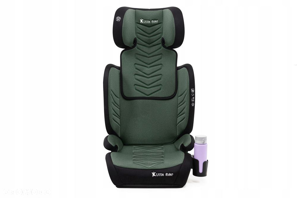 fotelik samochodowy 2w1 podstawka 15-36kg duży r129 +organizer isofix - 5