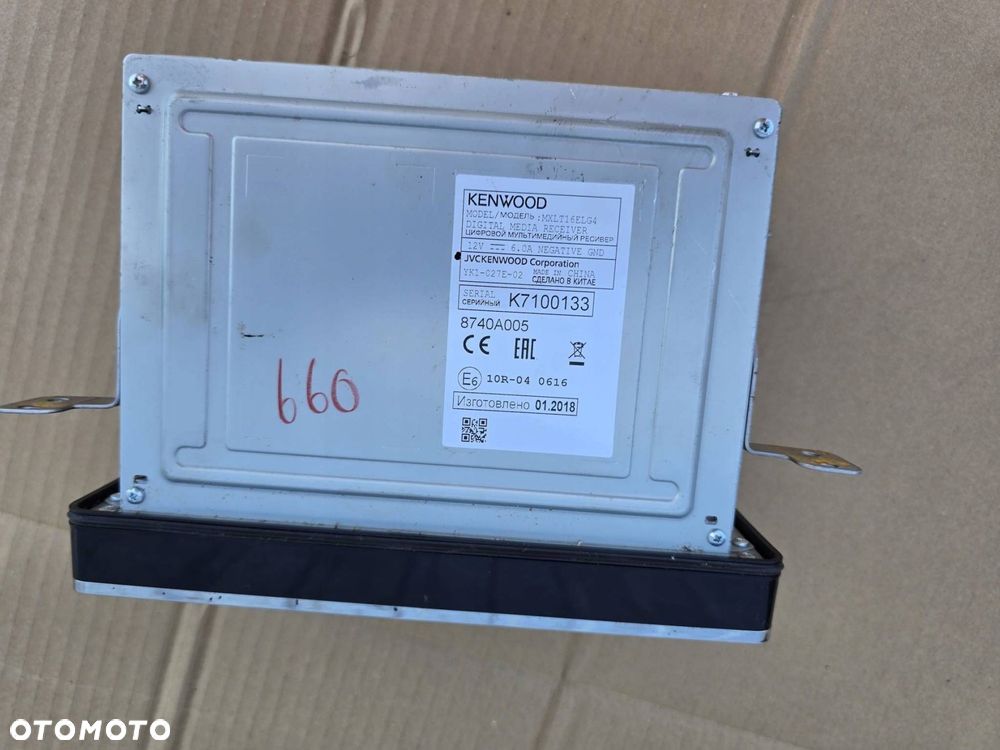 ekran radio nawigacja wyświetlacz k7100133 mitsubishi l200 2018- - 4