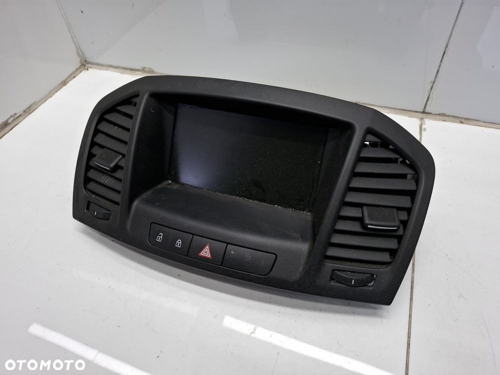 WYŚWIETLACZ RADIA NAWIGACJI OPEL INSIGNIA A PANEL ŚRODKOWY - 2