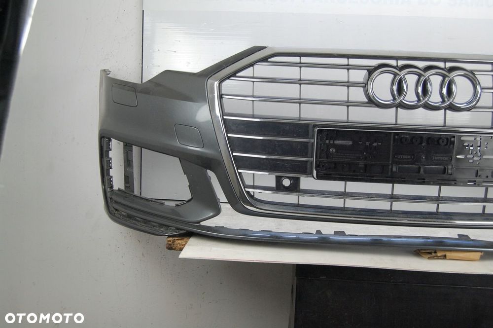 ZDERZAK AUDI A6 C8 4K 4K0 2019-2021 S-LINE GRILL - 2