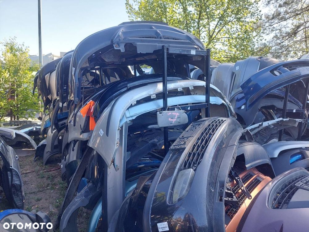 KOMPLETNY PRZÓD ZDERZAK PRZÓD BŁOTNIK PAS PRZEDNI LAMPY AUDI A4 B6 LY9B - 12