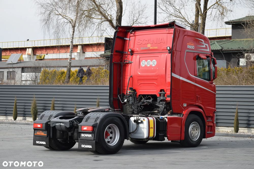 Scania R500 / FULL AIRMATIC / HYDRAULIKA / RETARDER / KLIMATYZACJA POSTOJOWA / ACC / KLIMA / FULL LEDY / 2021 / SERWISOWANA / SPROWADZONA - 5