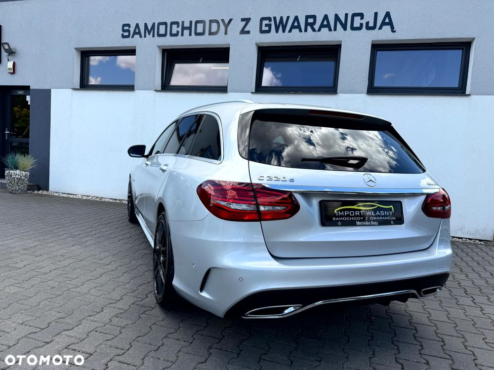 Mercedes-Benz Klasa C 220 d 4Matic 9G-TRONIC AMG Line - 4