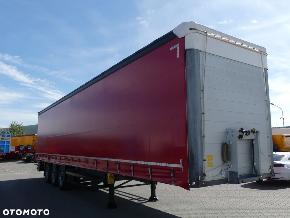 Schmitz Cargobull FIRANKA / OŚ PODNOSZONA /  STANDARD / ZADBANA / - 13